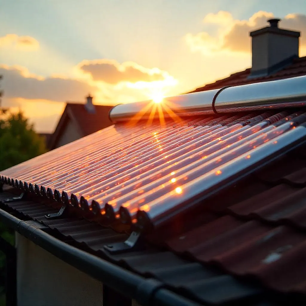 Categoria coletor solar de tubos evacuados de Manutenção Aquecedores